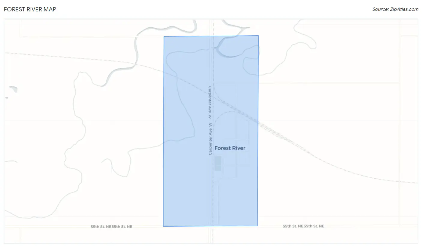 Forest River Map