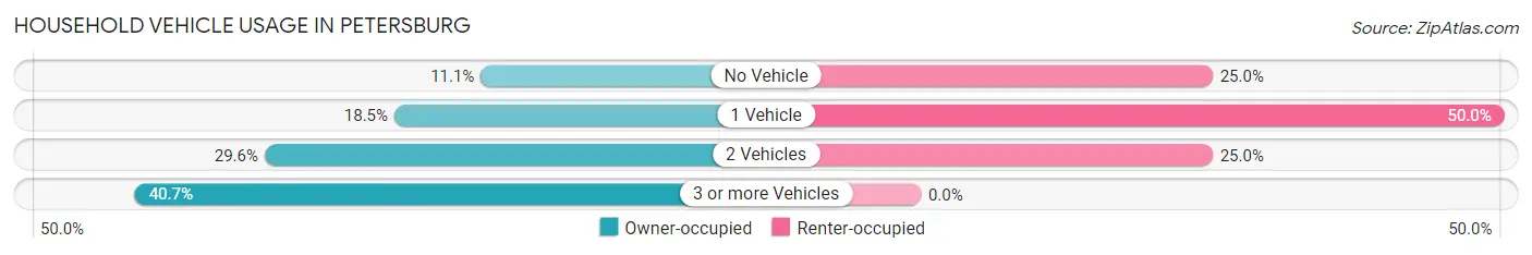 Household Vehicle Usage in Petersburg