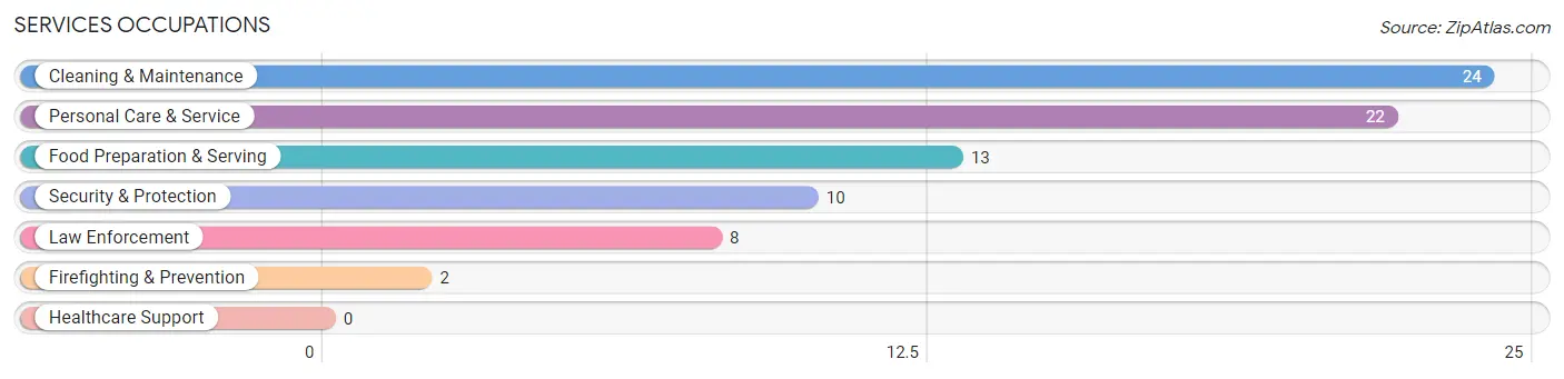 Services Occupations in Velva