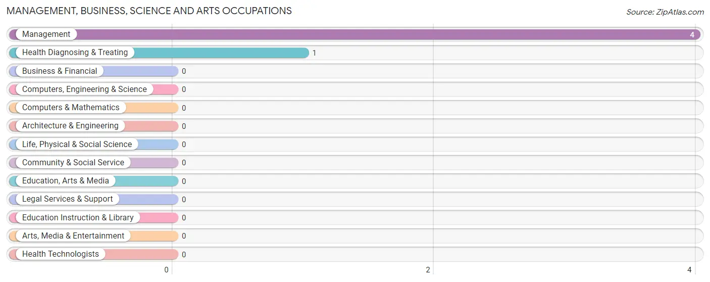 Management, Business, Science and Arts Occupations in Verona