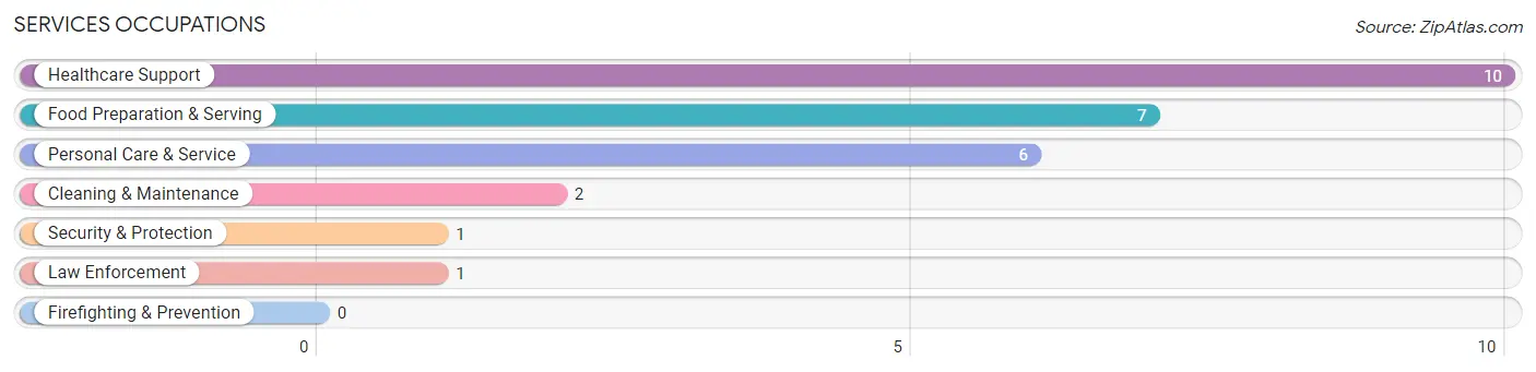 Services Occupations in Wyndmere