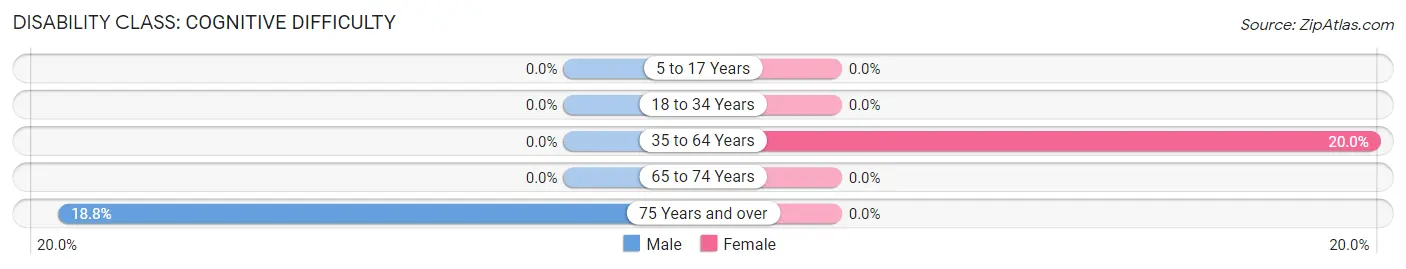 Disability in Zeeland: <span>Cognitive Difficulty</span>