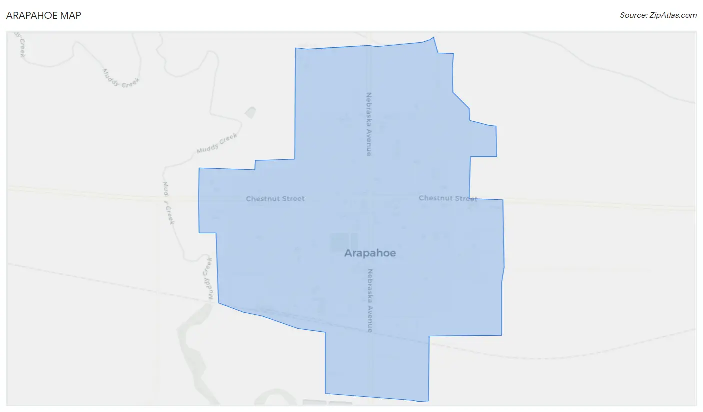 Arapahoe Map