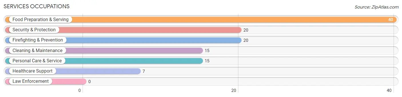 Services Occupations in Arlington