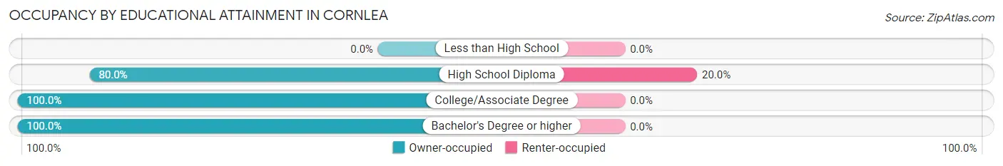 Occupancy by Educational Attainment in Cornlea