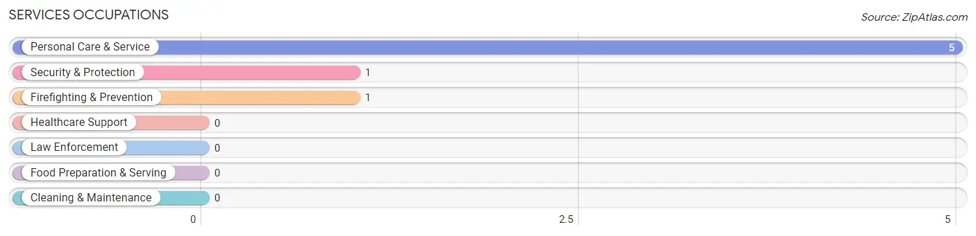 Services Occupations in Ericson