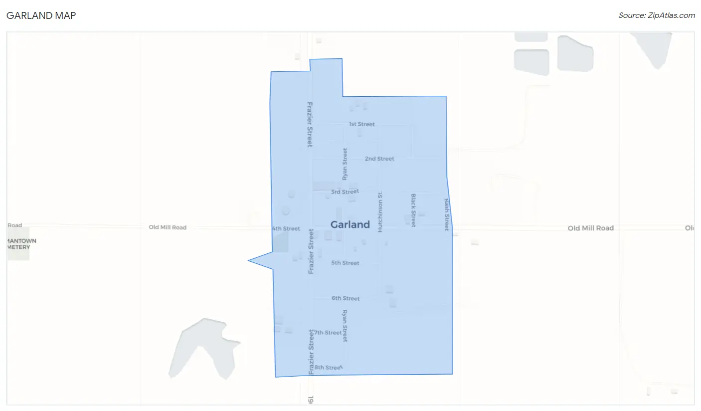 Garland Map
