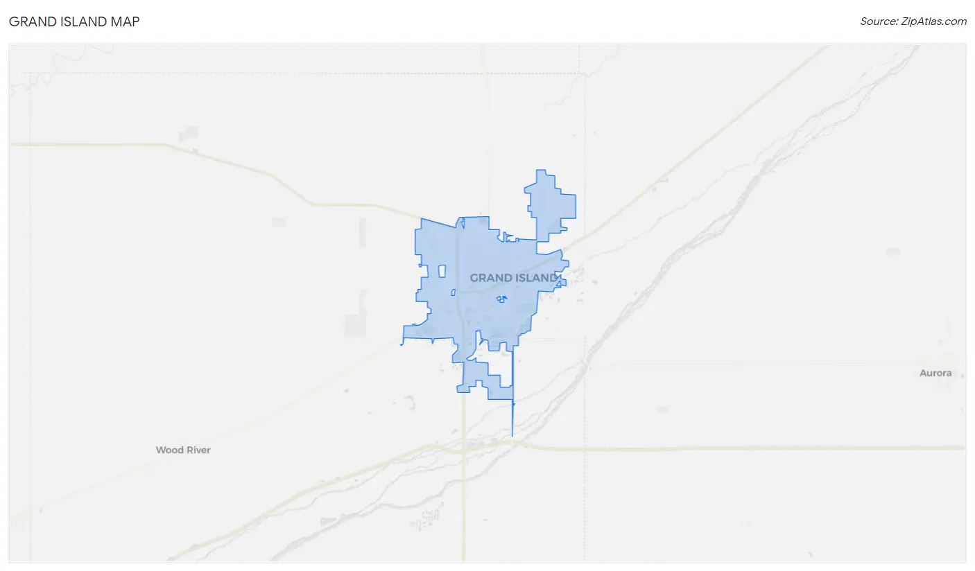 Grand Island Map