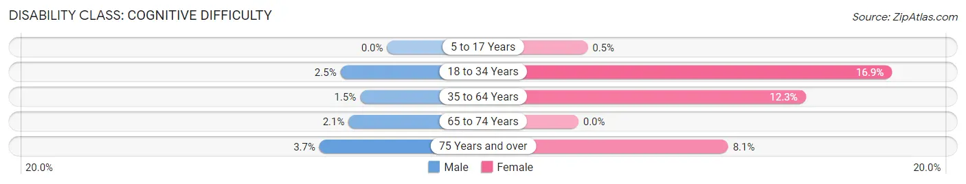 Disability in Hebron: <span>Cognitive Difficulty</span>