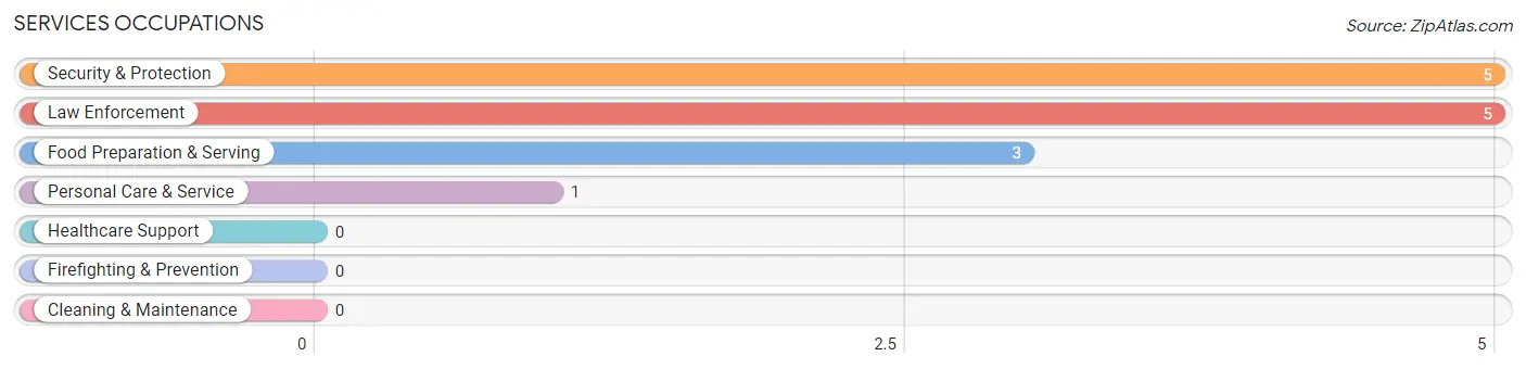 Services Occupations in Henry