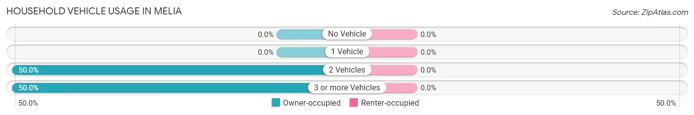 Household Vehicle Usage in Melia