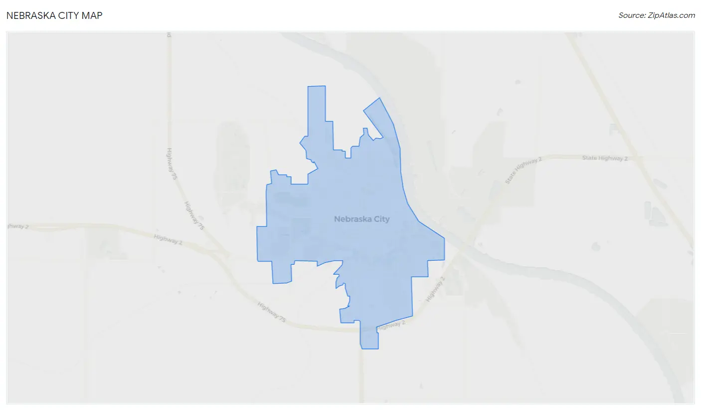 Nebraska City Map