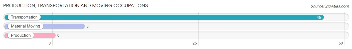 Production, Transportation and Moving Occupations in Nelson