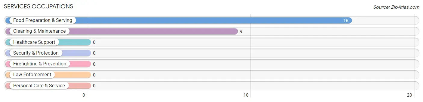 Services Occupations in Odessa