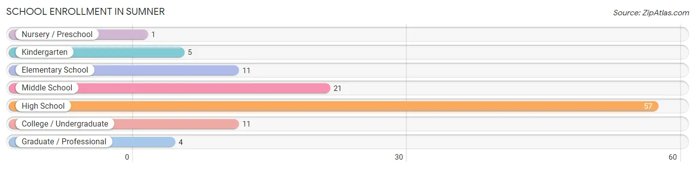 School Enrollment in Sumner