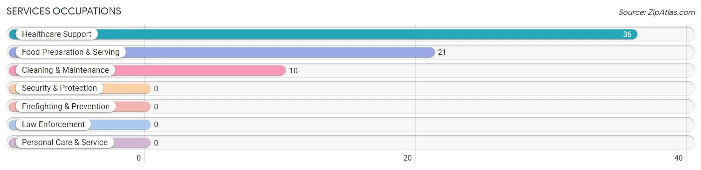 Services Occupations in Sumner