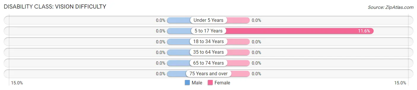 Disability in Sumner: <span>Vision Difficulty</span>