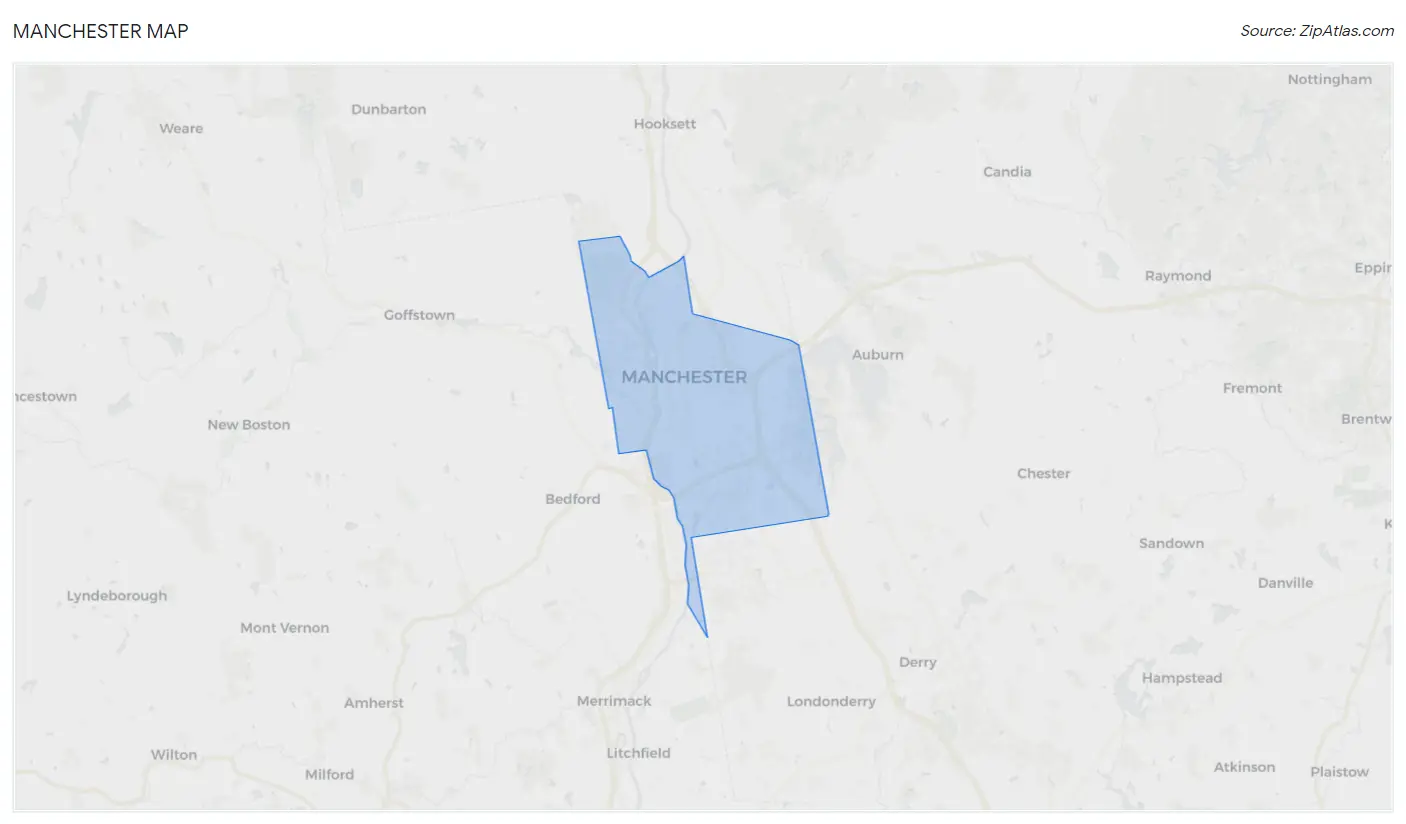 Manchester Map