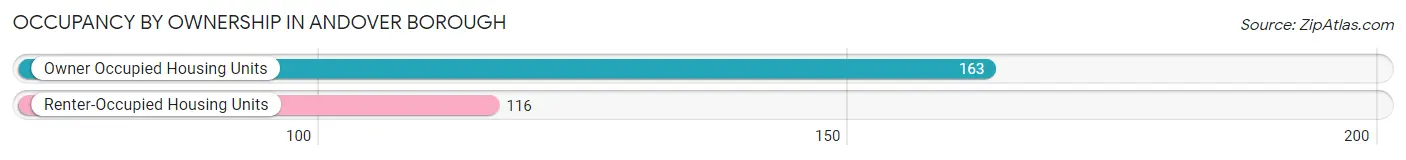 Occupancy by Ownership in Andover borough