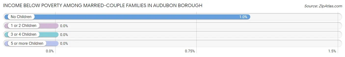 Income Below Poverty Among Married-Couple Families in Audubon borough