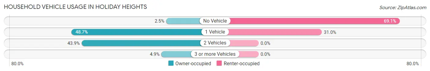 Household Vehicle Usage in Holiday Heights