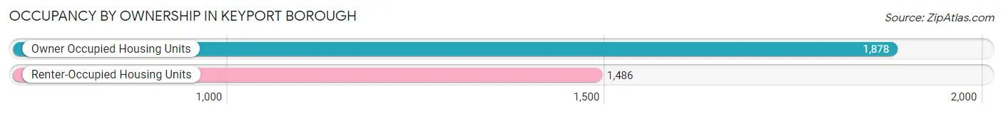 Occupancy by Ownership in Keyport borough