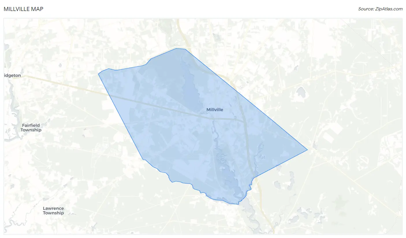 Millville Map