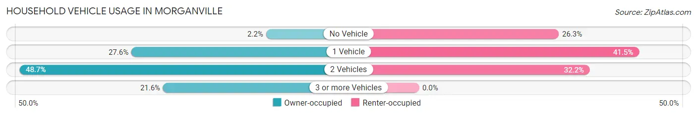 Household Vehicle Usage in Morganville