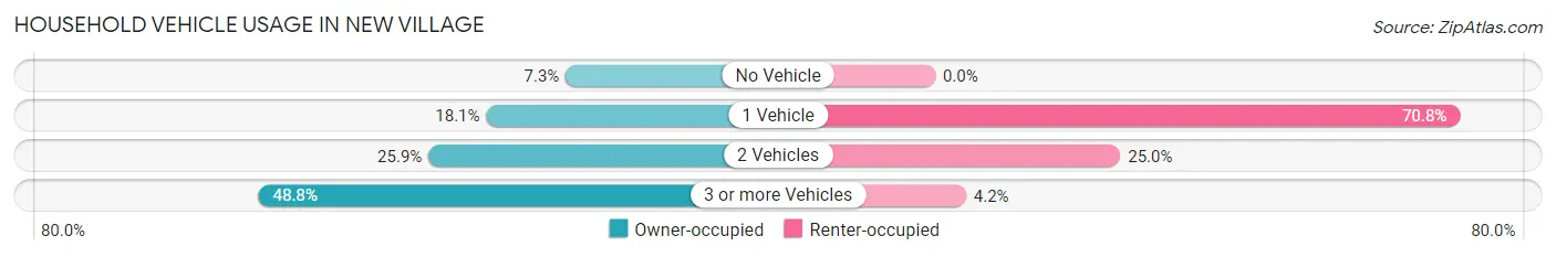 Household Vehicle Usage in New Village
