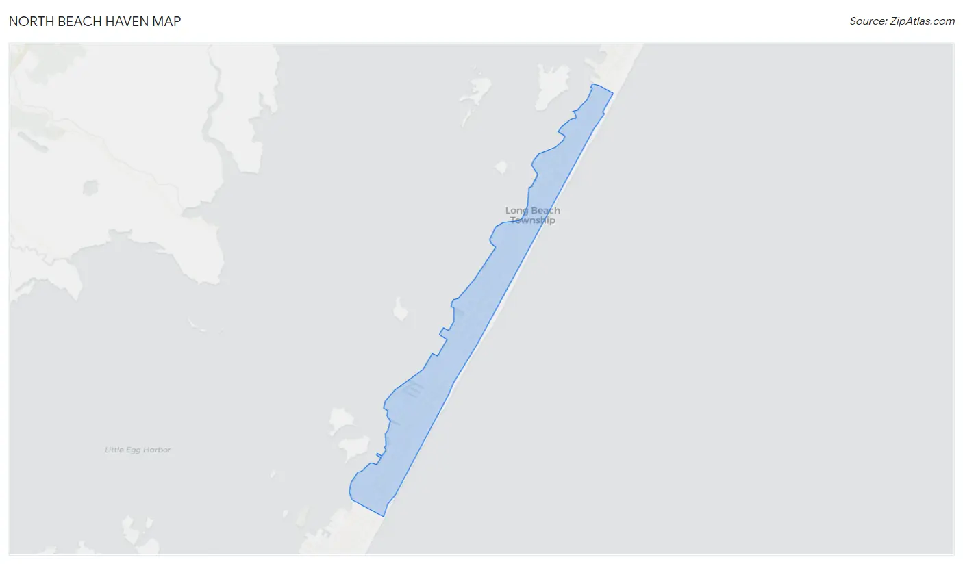 North Beach Haven Map