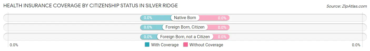 Health Insurance Coverage by Citizenship Status in Silver Ridge