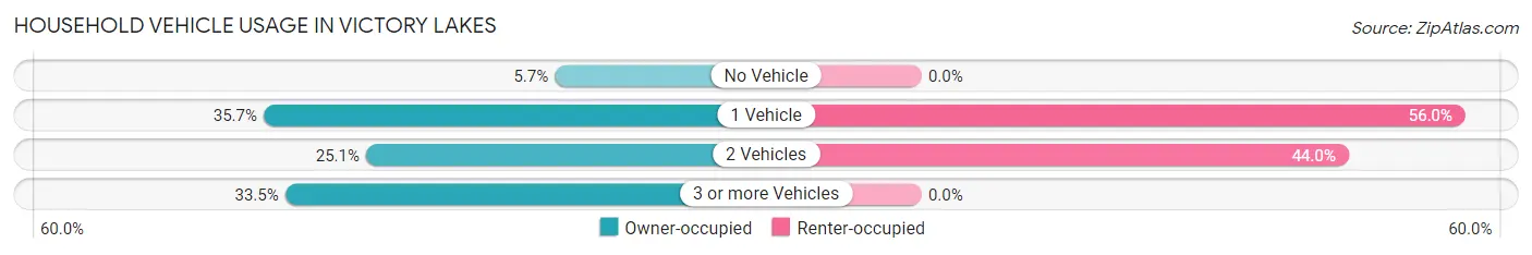Household Vehicle Usage in Victory Lakes