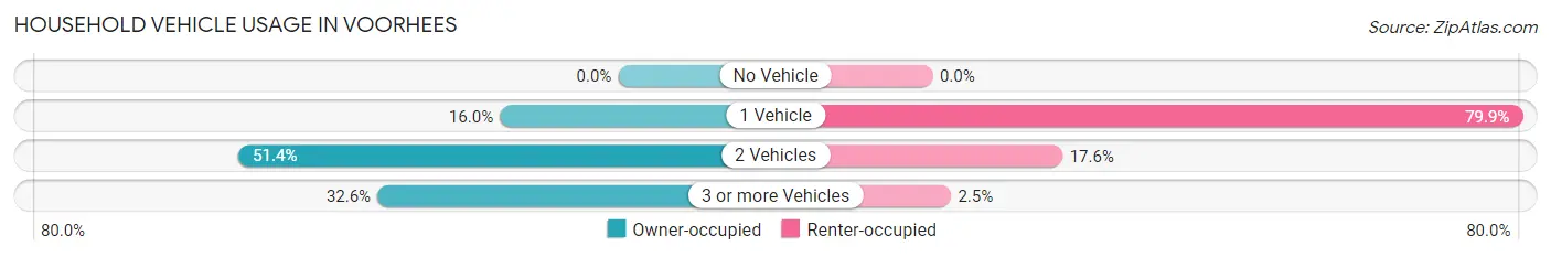 Household Vehicle Usage in Voorhees