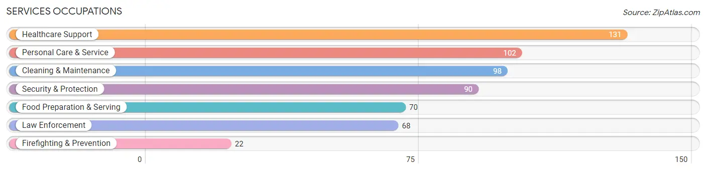 Services Occupations in Watsessing