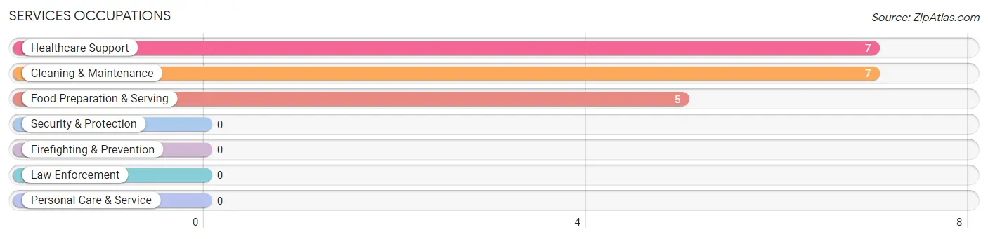 Services Occupations in Beclabito