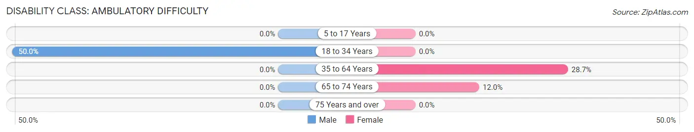 Disability in Conejo: <span>Ambulatory Difficulty</span>