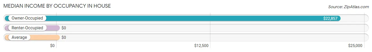 Median Income by Occupancy in House