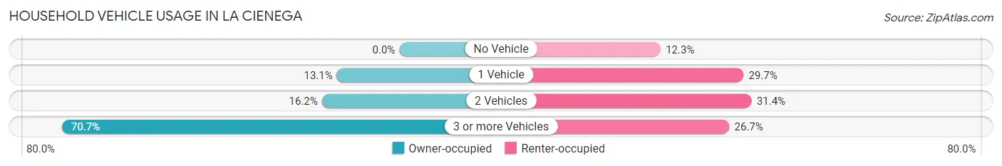 Household Vehicle Usage in La Cienega