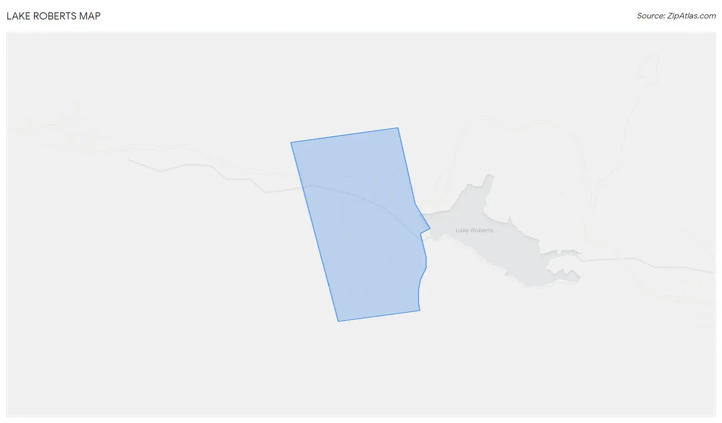 Lake Roberts Map