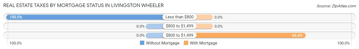 Real Estate Taxes by Mortgage Status in Livingston Wheeler