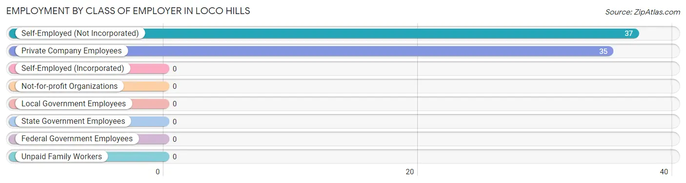 Employment by Class of Employer in Loco Hills