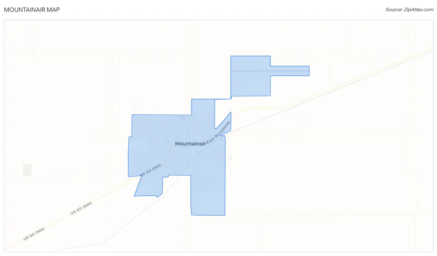 Mountainair Map