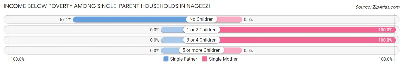 Income Below Poverty Among Single-Parent Households in Nageezi