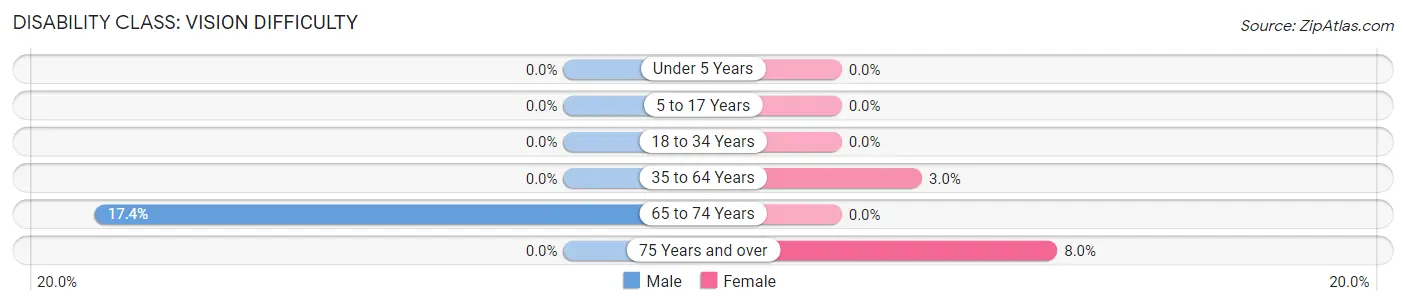 Disability in Ohkay Owingeh: <span>Vision Difficulty</span>