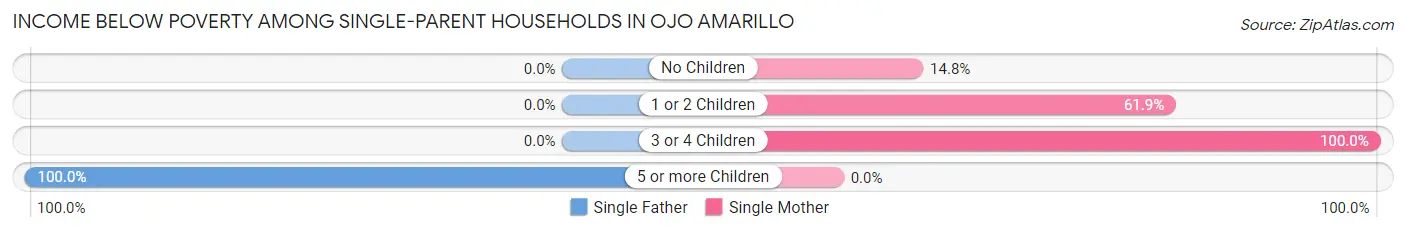 Income Below Poverty Among Single-Parent Households in Ojo Amarillo