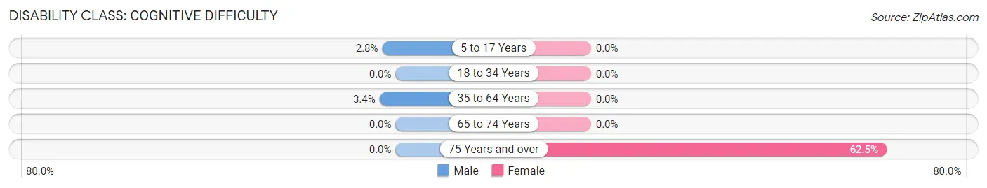 Disability in Ojo Encino: <span>Cognitive Difficulty</span>