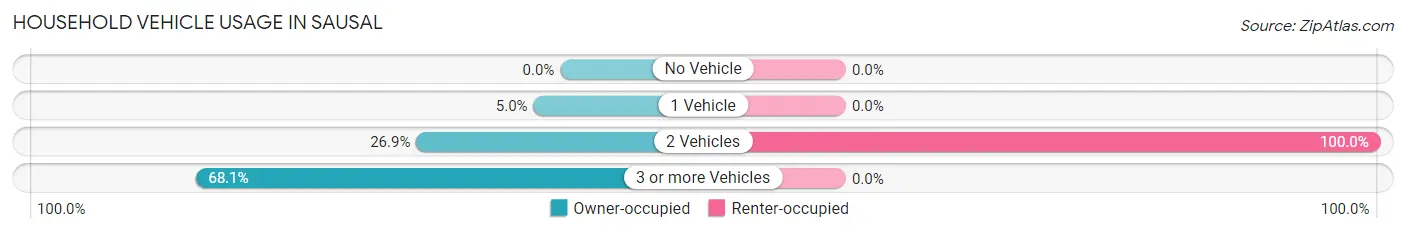 Household Vehicle Usage in Sausal