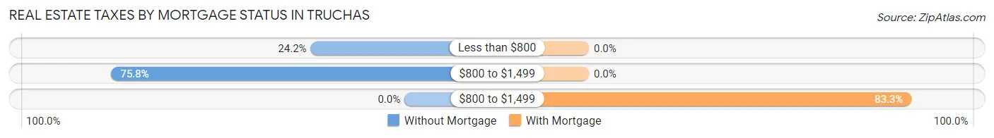 Real Estate Taxes by Mortgage Status in Truchas