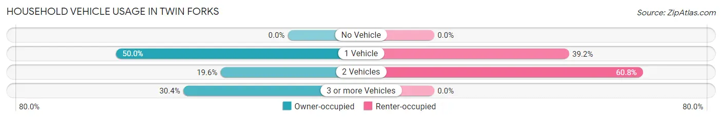 Household Vehicle Usage in Twin Forks