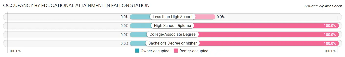 Occupancy by Educational Attainment in Fallon Station